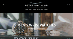 Desktop Screenshot of petermachlup.com